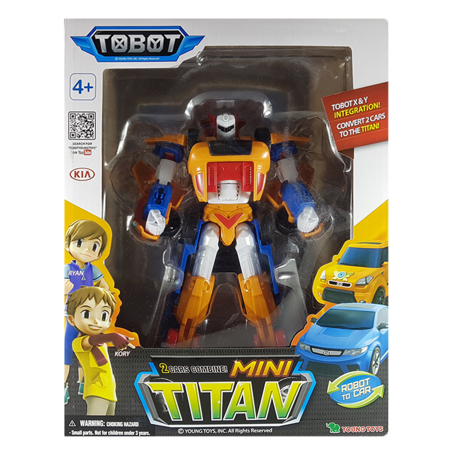Đồ chơi mô hình lắp ráp TOBOT Mini Titan 301055