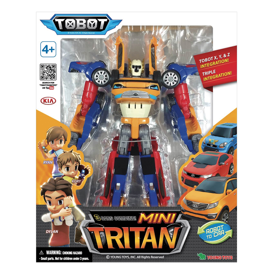 Đồ chơi mô hình lắp ráp TOBOT Mini Tritan 301056