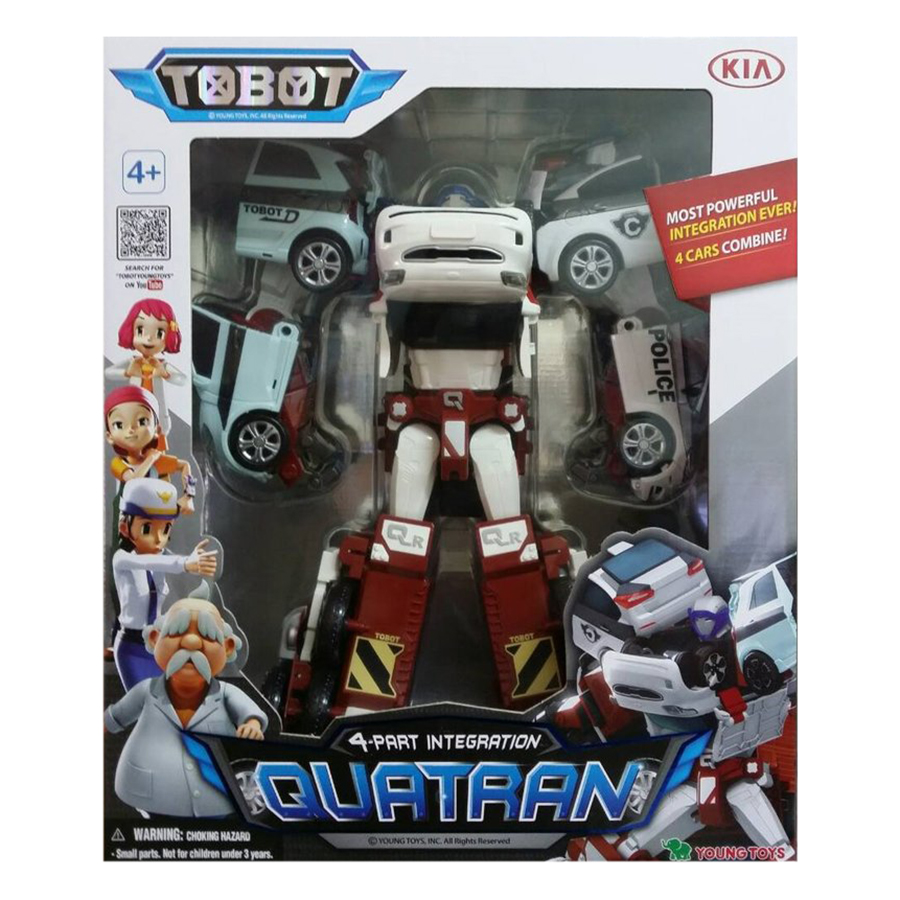 Đồ chơi mô hình lắp ráp TOBOT MINI QUATRAN 301057