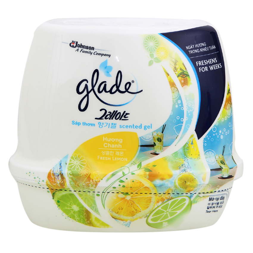 Sáp Thơm Glade Hương Chanh 180G - [8801328400532]