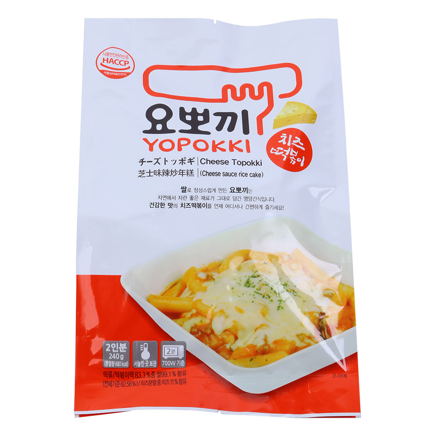 Bánh Gạo Young Poong Topokki Vị Phô Mai (240g)