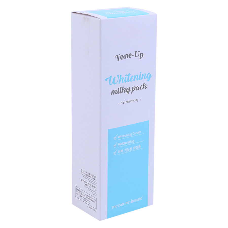 Kem Dưỡng Trắng Da Body Tone Up Whitening Milky Pack Mersenne Beaute (200ml)