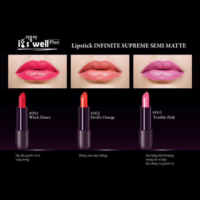 Son lì Its Well Plus Infinite Supreme Semi Matte 3.7g