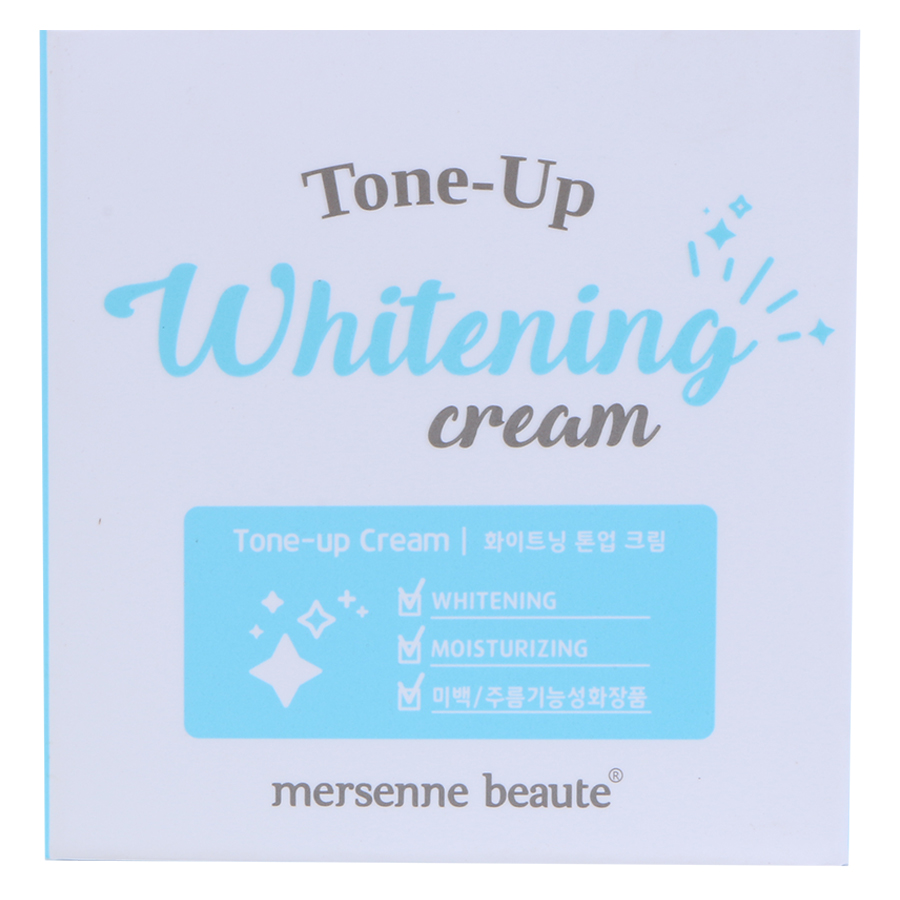 Kem Dưỡng Trắng Da Tone Up Whitening Cream Mersenne Beaute (50g)