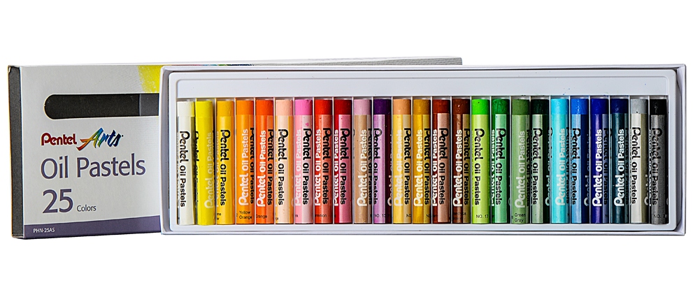 Sáp Dầu Pentel 25 Màu - PHN-25