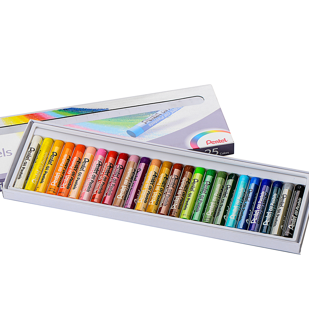 Sáp Dầu Pentel 25 Màu - PHN-25
