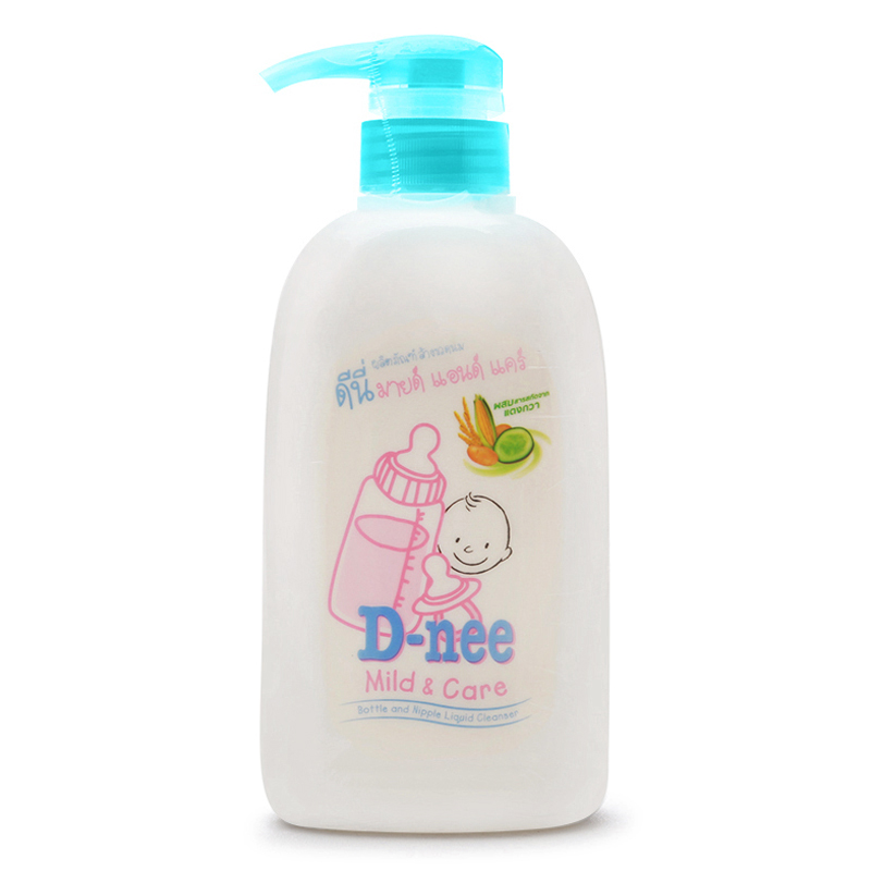 Nước rửa bình sữa D-nee Mild & Care chai 500ml