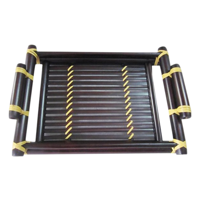 Khay Tre Trung Gốm Sứ Bát Tràng T710 37 x 25 x 5 cm