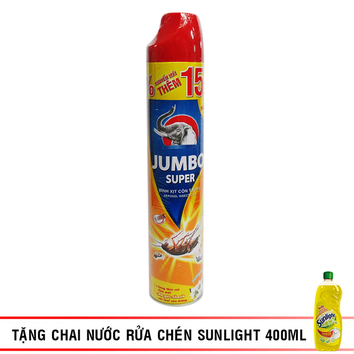 Xịt Jumbo Super A1 Hương Lài 100712619 (600ml)