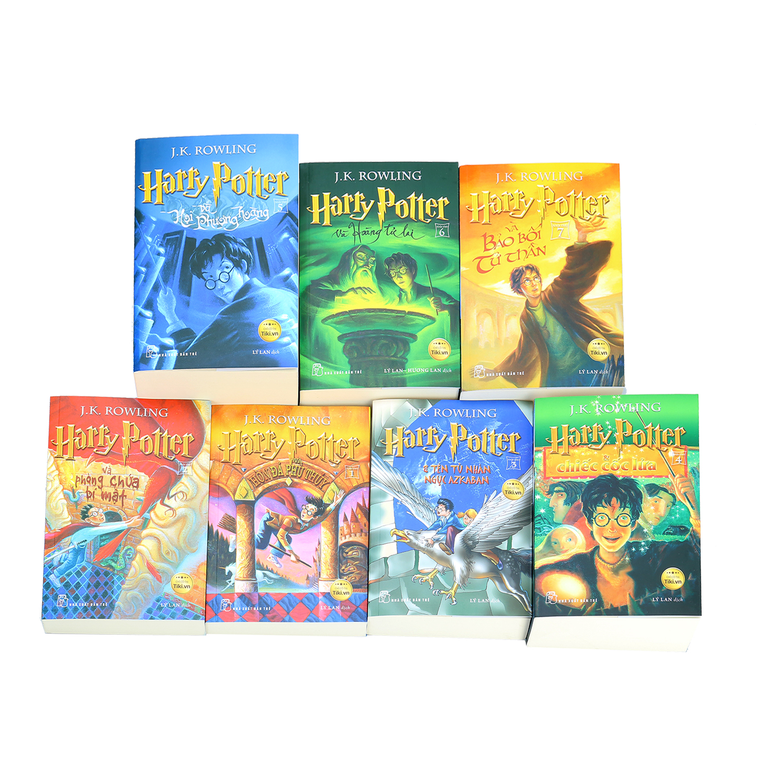 Boxset Harry Potter - Tiếng Việt (Trọn Bộ 7 Tập - Phiên Bản Độc Quyền Tại Tiki)