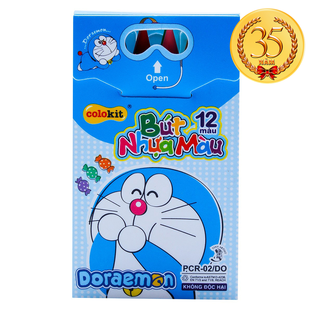 Bút Nhựa Màu Thiên Long PCR-02/DO