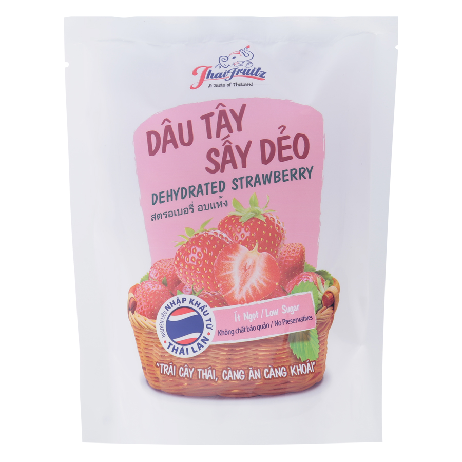 Dâu Tây Thaifruitz Sấy Dẻo 100g