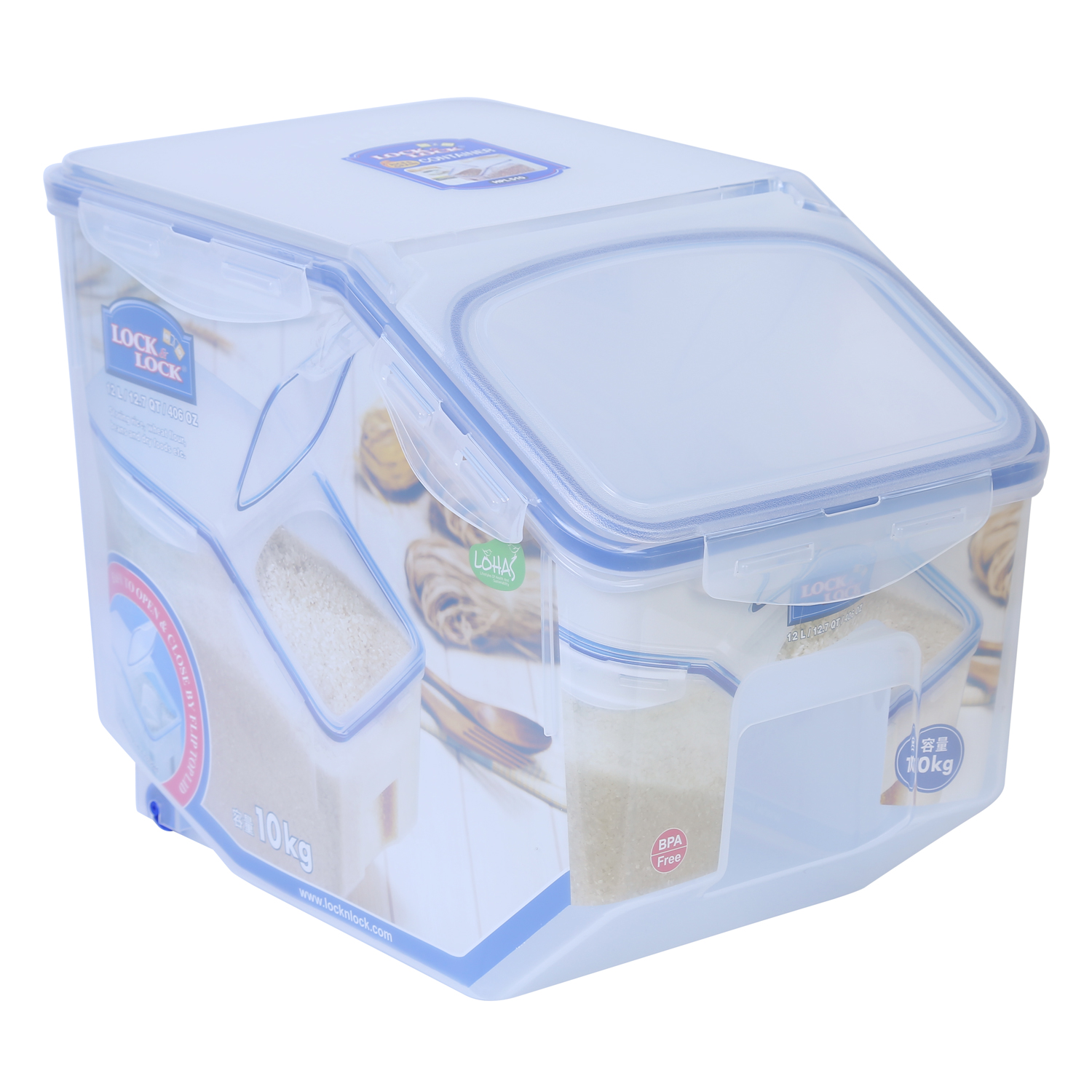 Hộp Bảo Quản Gạo Special Lock&amp;Lock HPL510 12L (10kg)
