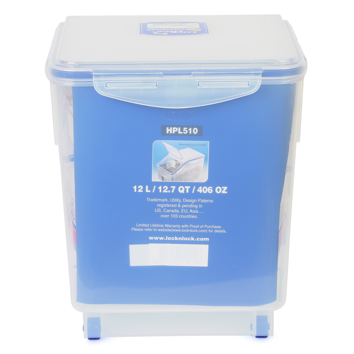 Hộp Bảo Quản Gạo Special Lock&amp;Lock HPL510 12L (10kg)