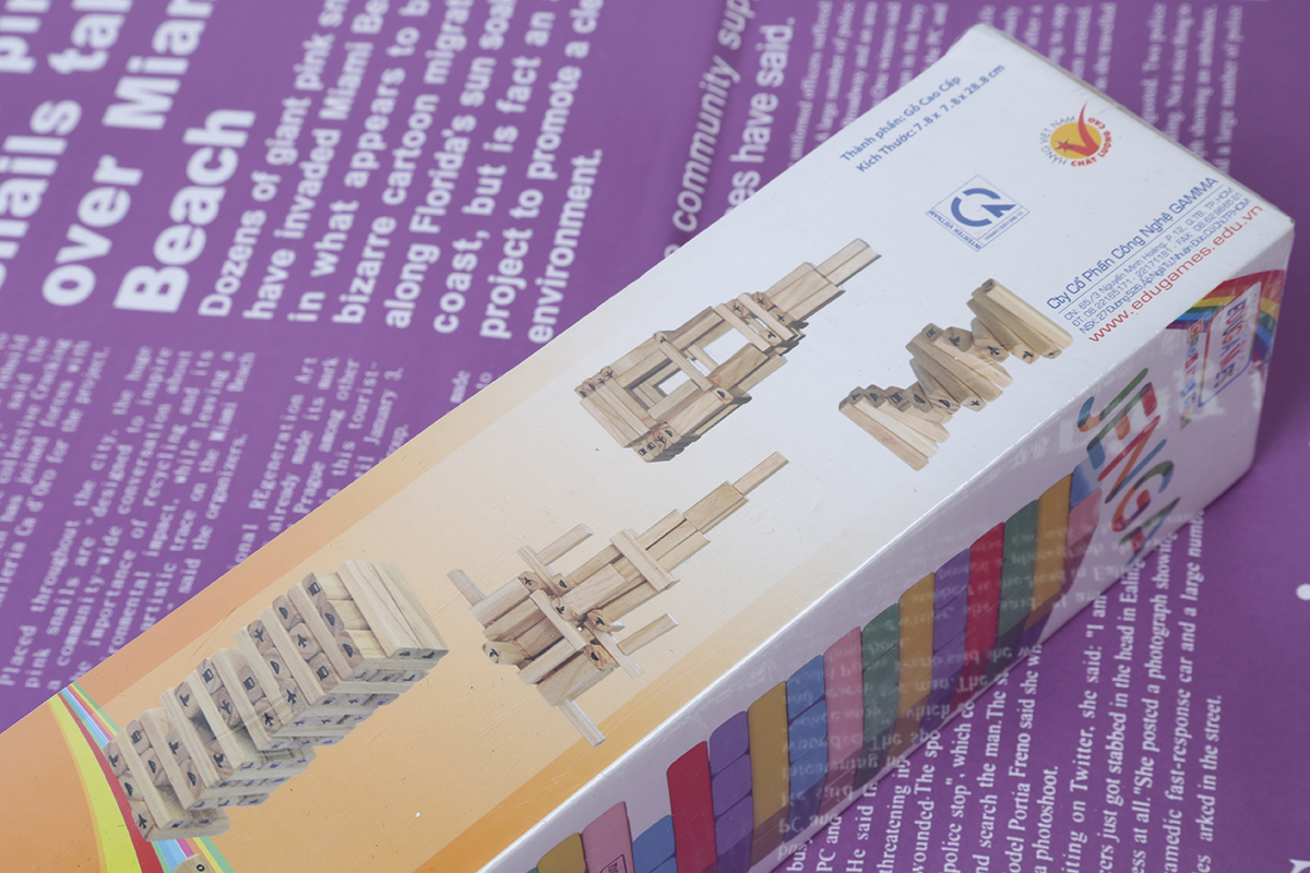 Rút gỗ màu Edugames GA603