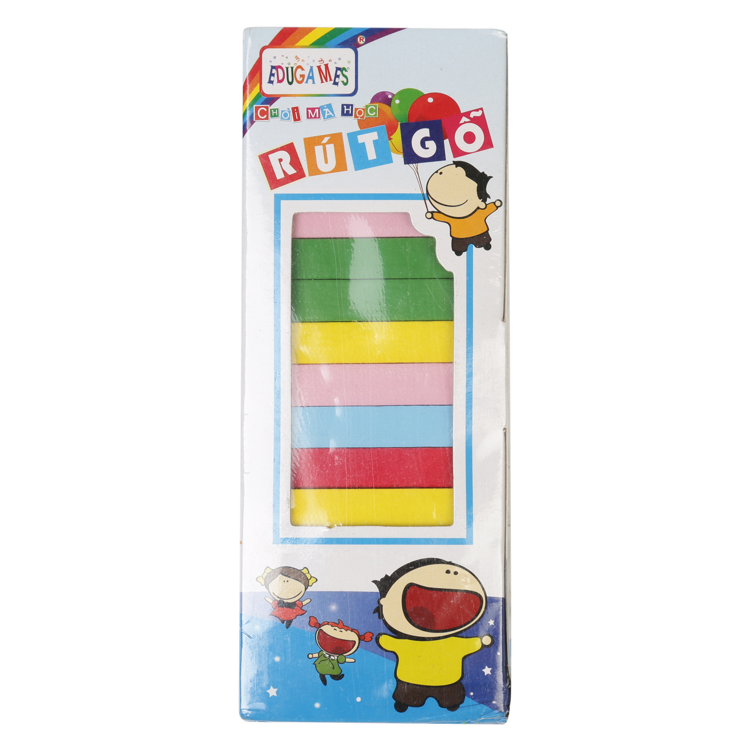 Rút gỗ màu mini Edugames GA635