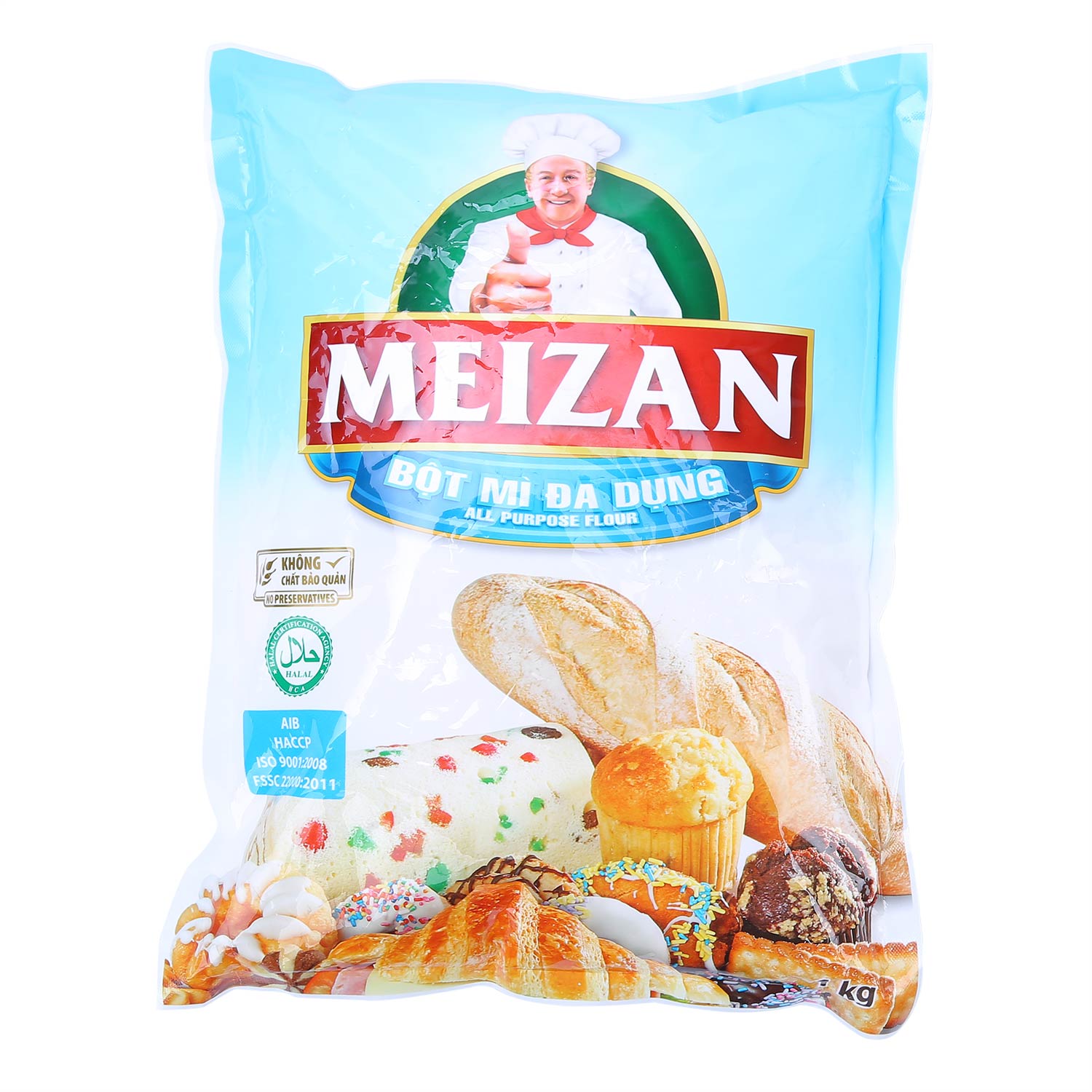 Bột Mỳ Đa Dụng Meizan 1kg