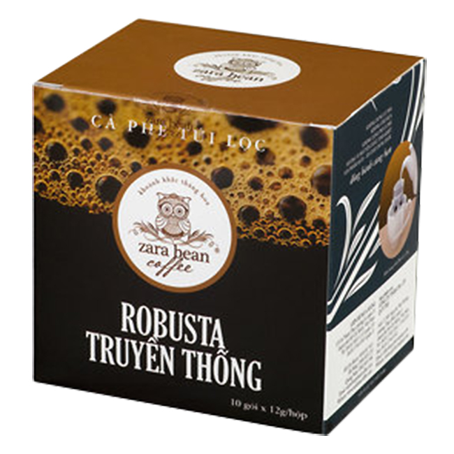 Combo 3 Hộp Cà Phê Túi Lọc Robusta Truyền Thống