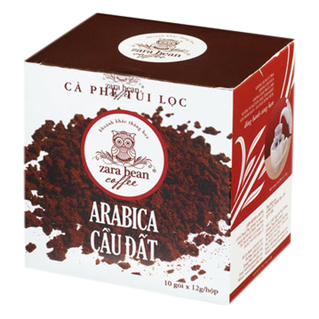 Combo 3 Hộp Cà Phê Túi Lọc Arabica Cầu Đất