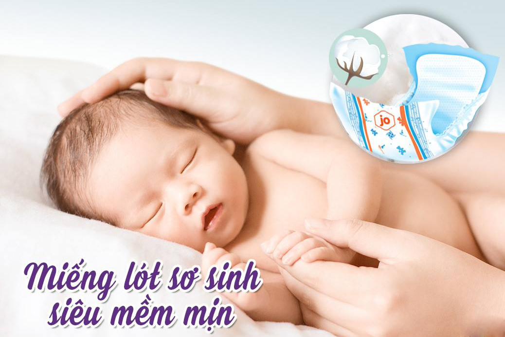 Miếng Lót Sơ Sinh JO Newborn 2 - 40 (40 Miếng)