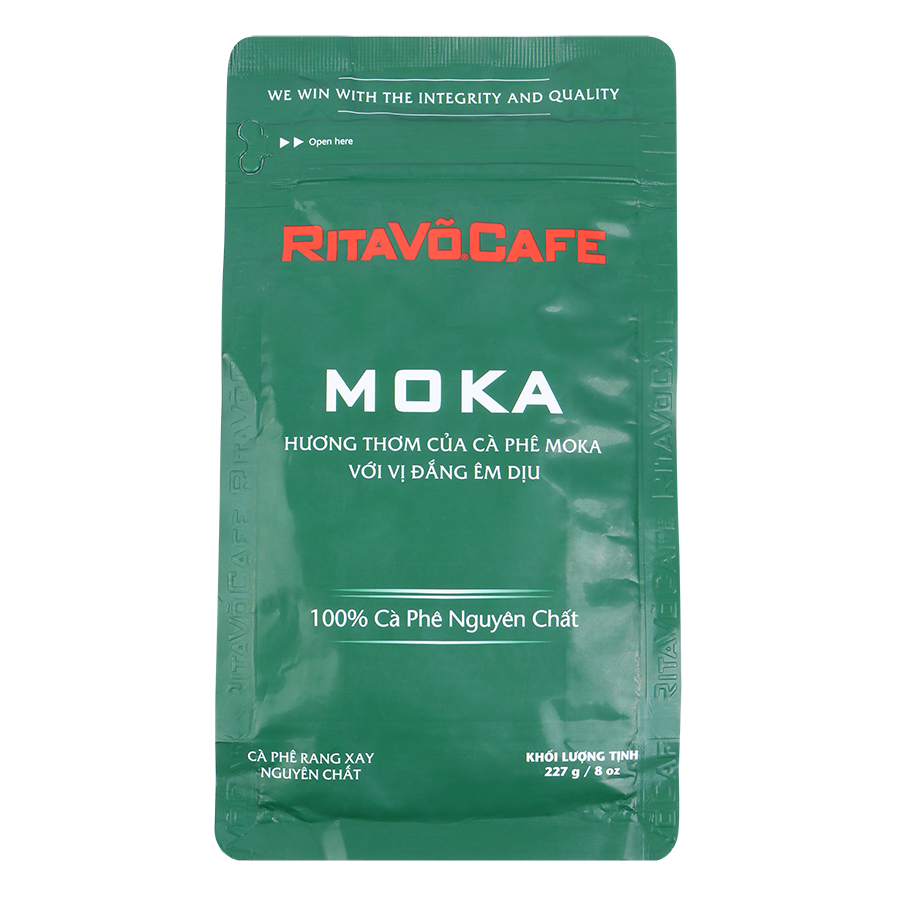 Cà phê rang xay Rita Võ Cafe Moka 250g
