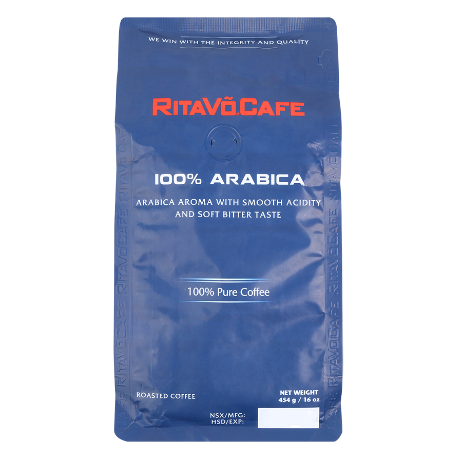 Cà phê hạt rang Rita Võ Cafe Arabica 500g