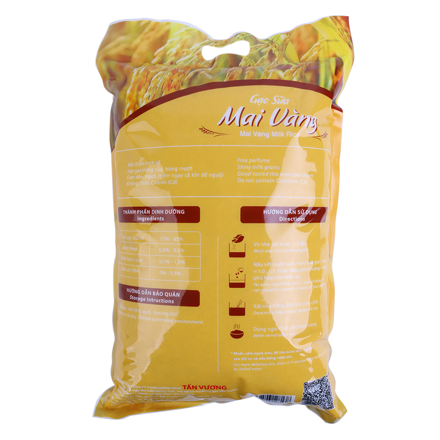 Gạo sữa Mai Vàng 5kg