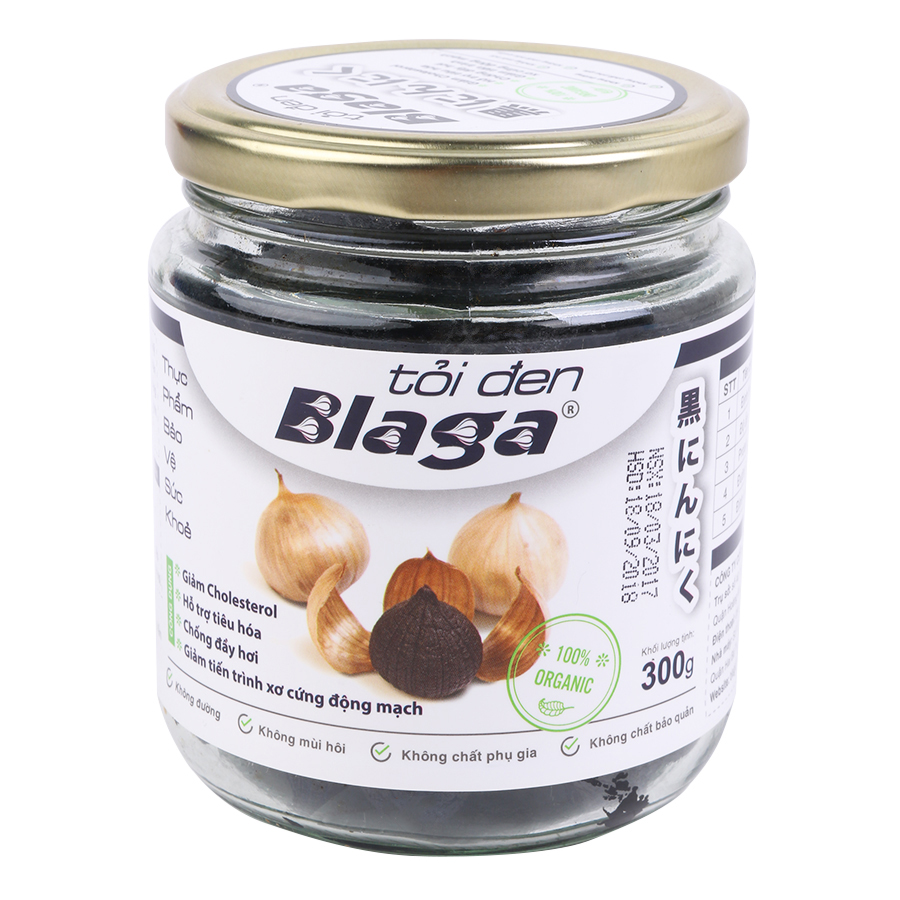 Tỏi Đen Blaga Bộ 3 Lọ (300g / Lọ)