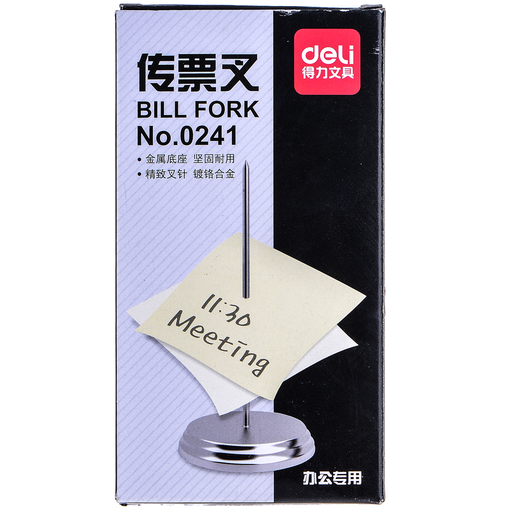 Cắm Bill Inox Deli 241