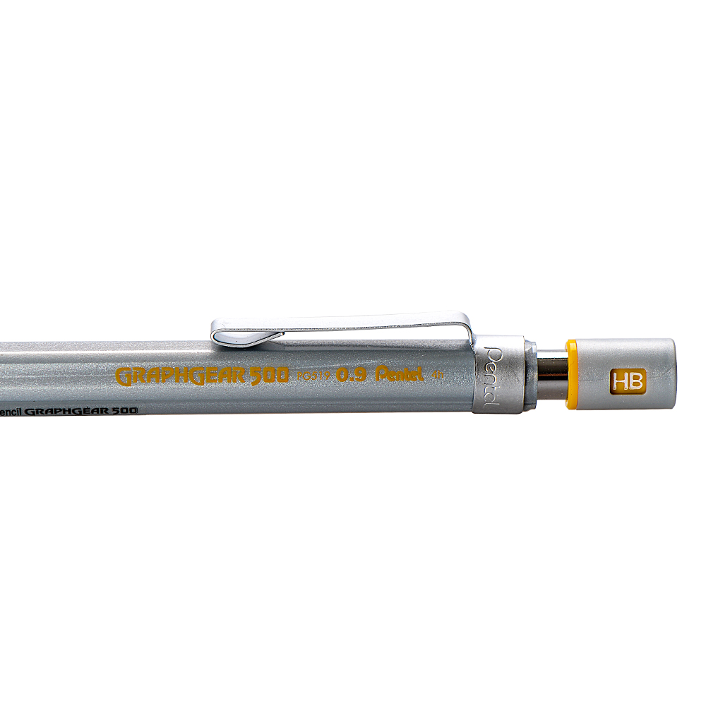 Bút Chì Kim Kỹ Thuật Bấm Inox Pentel 0.9mm - PG519-G