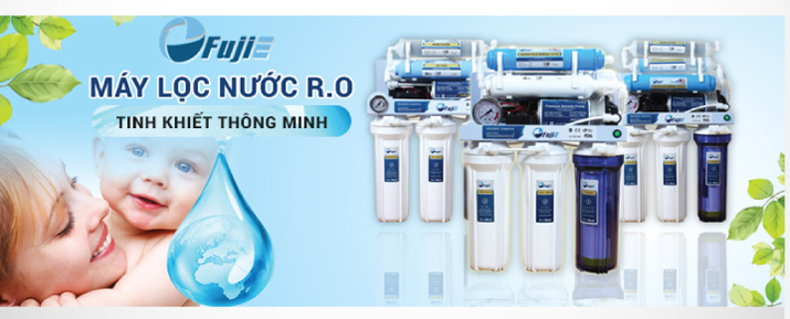 Máy Lọc Nước Tinh Khiết 8 Cấp Lọc RO Thông Minh FujiE RO-08 - Hàng chính hãng