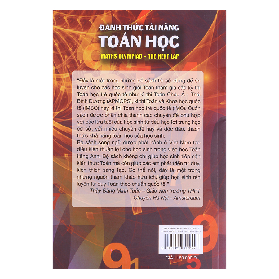 Đánh Thức Tài Năng Toán Học - Tập 6 (13-14 Tuổi)