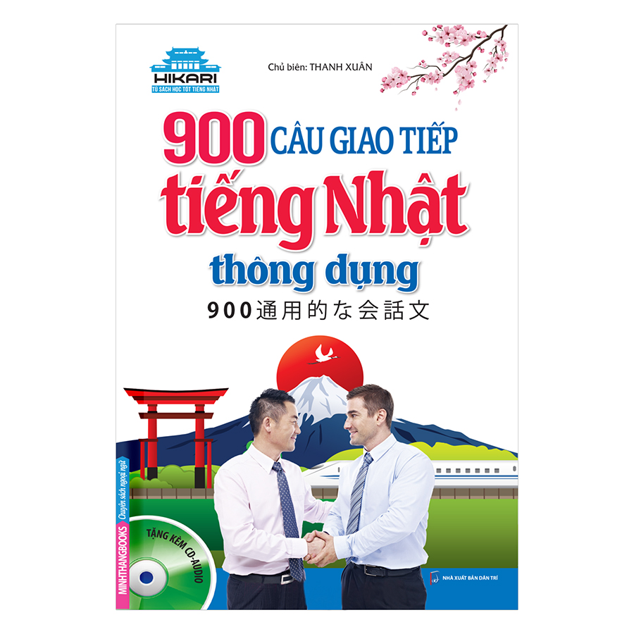 900 Câu Giao Tiếp Tiếng Nhật Thông Dụng (Kèm CD)