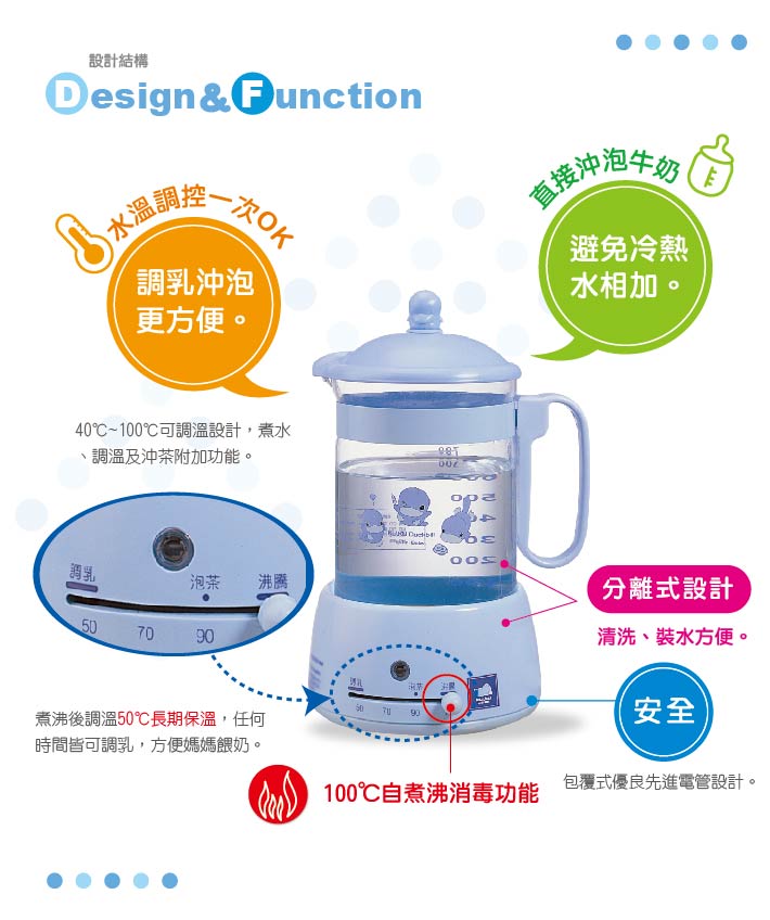 Máy Hâm Nước pha sữa Kuku KU9001