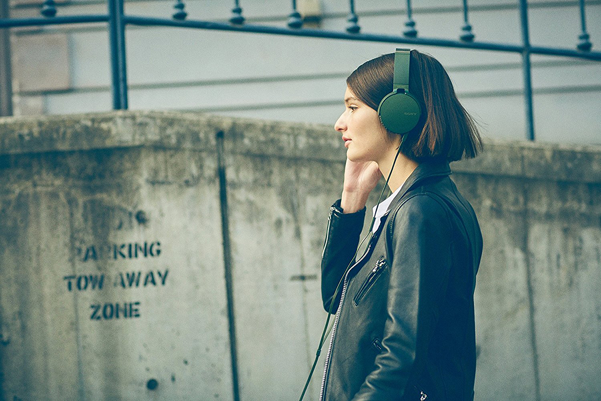 Tai Nghe Chụp Tai Sony ExtraBass MDR-XB550AP - Hàng Chính Hãng