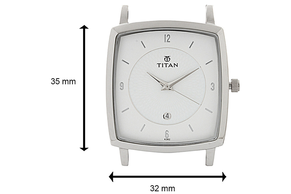 Đồng Hồ Nam Dây Da Titan 9159SL01