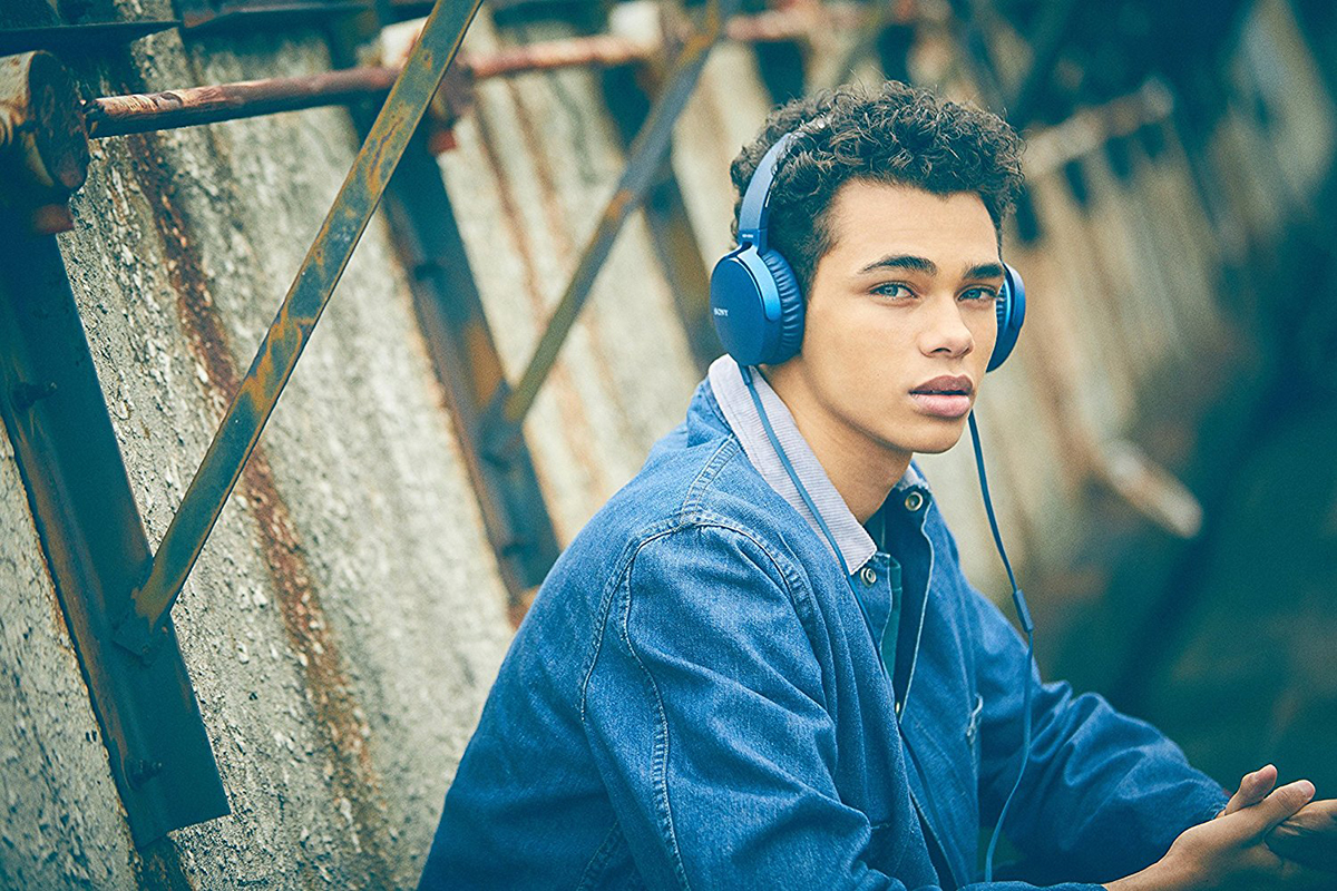 Tai Nghe Chụp Tai Sony ExtraBass MDR-XB550AP - Hàng Chính Hãng