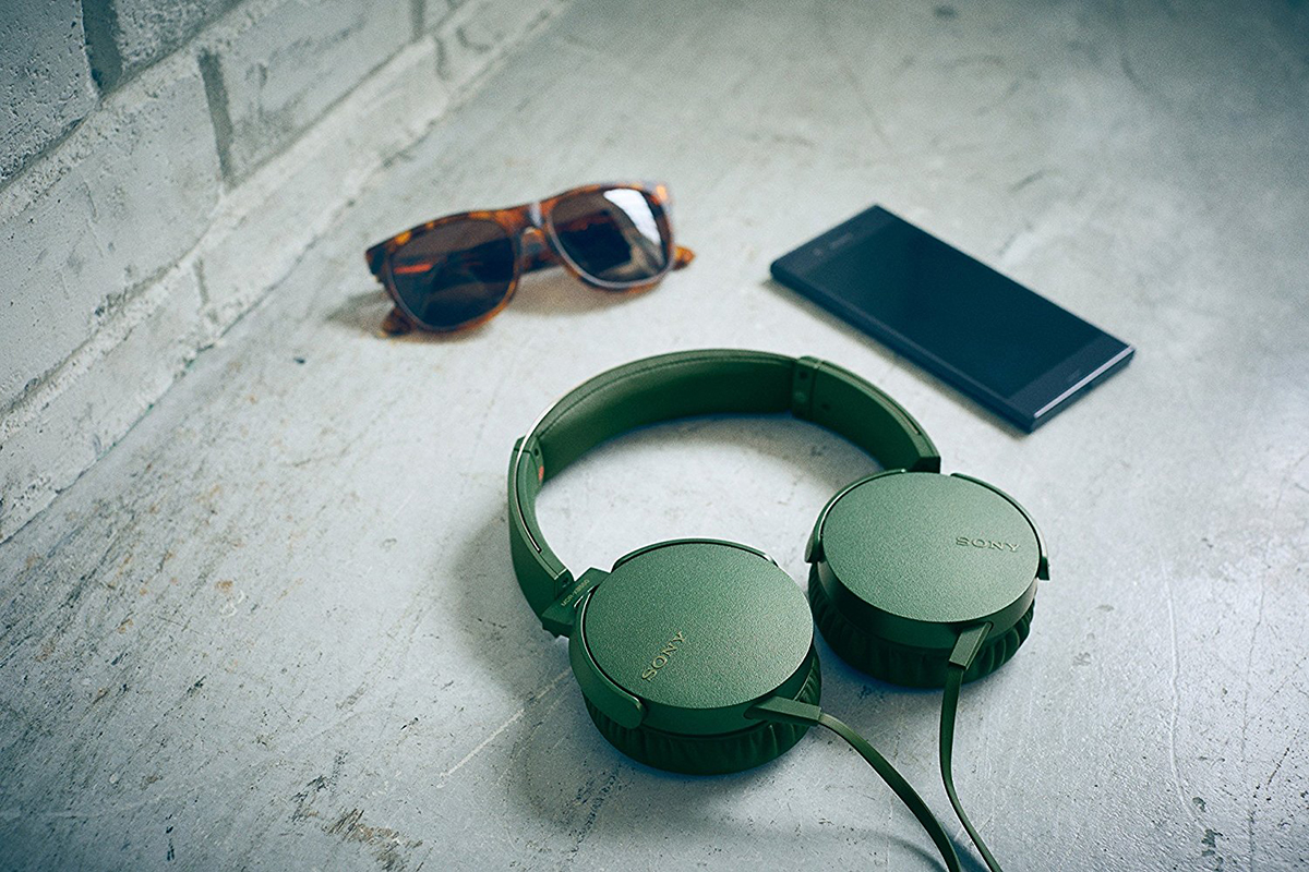 Tai Nghe Chụp Tai Sony ExtraBass MDR-XB550AP - Hàng Chính Hãng