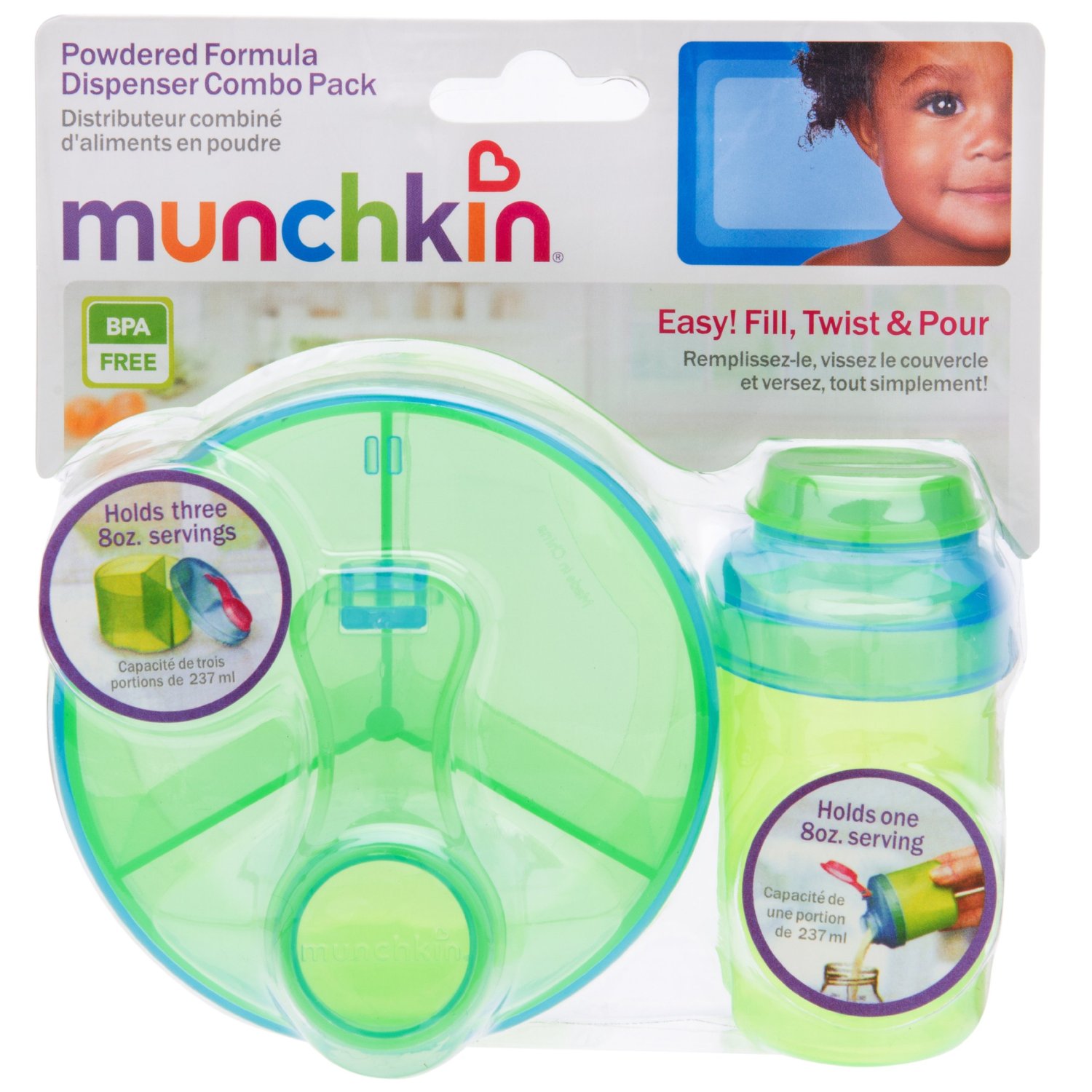 Bộ 2 Hộp Chia Sữa Munchkin 80103