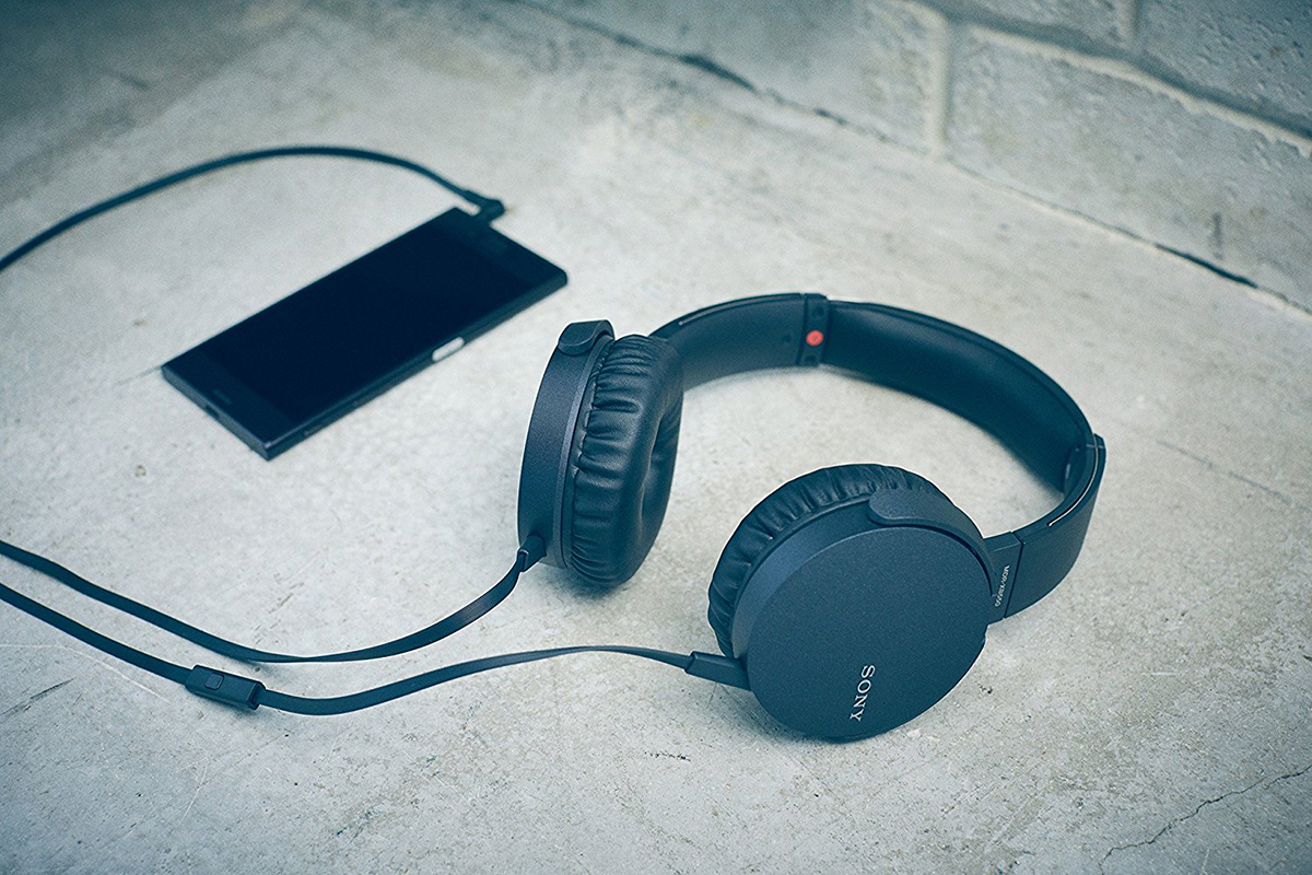 Tai Nghe Chụp Tai Sony ExtraBass MDR-XB550AP - Hàng Chính Hãng