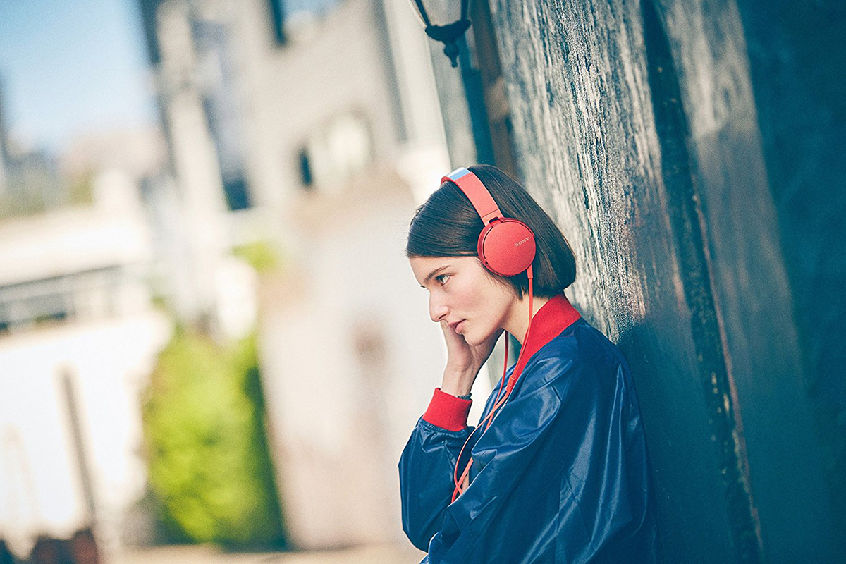 Tai Nghe Chụp Tai Sony ExtraBass MDR-XB550AP - Hàng Chính Hãng