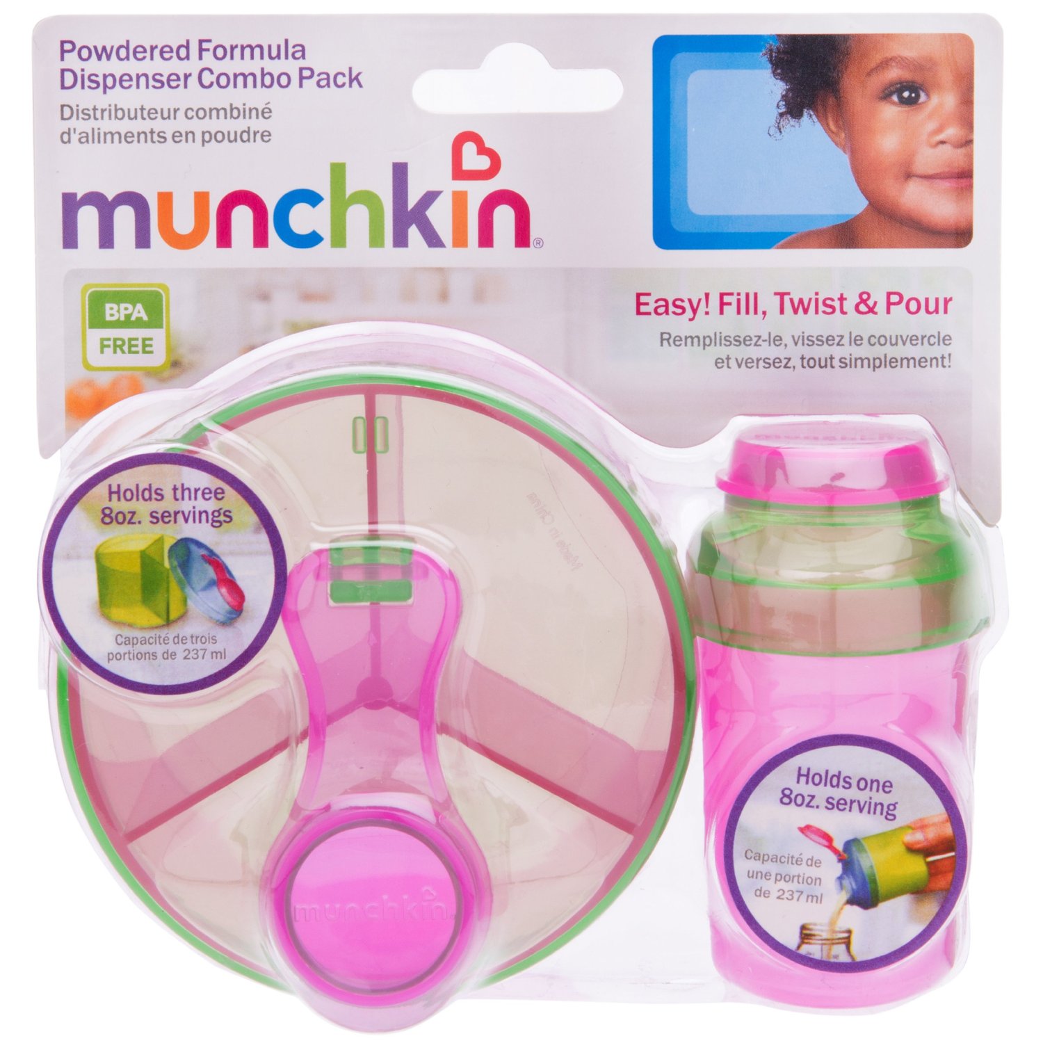 Bộ 2 Hộp Chia Sữa Munchkin 80103