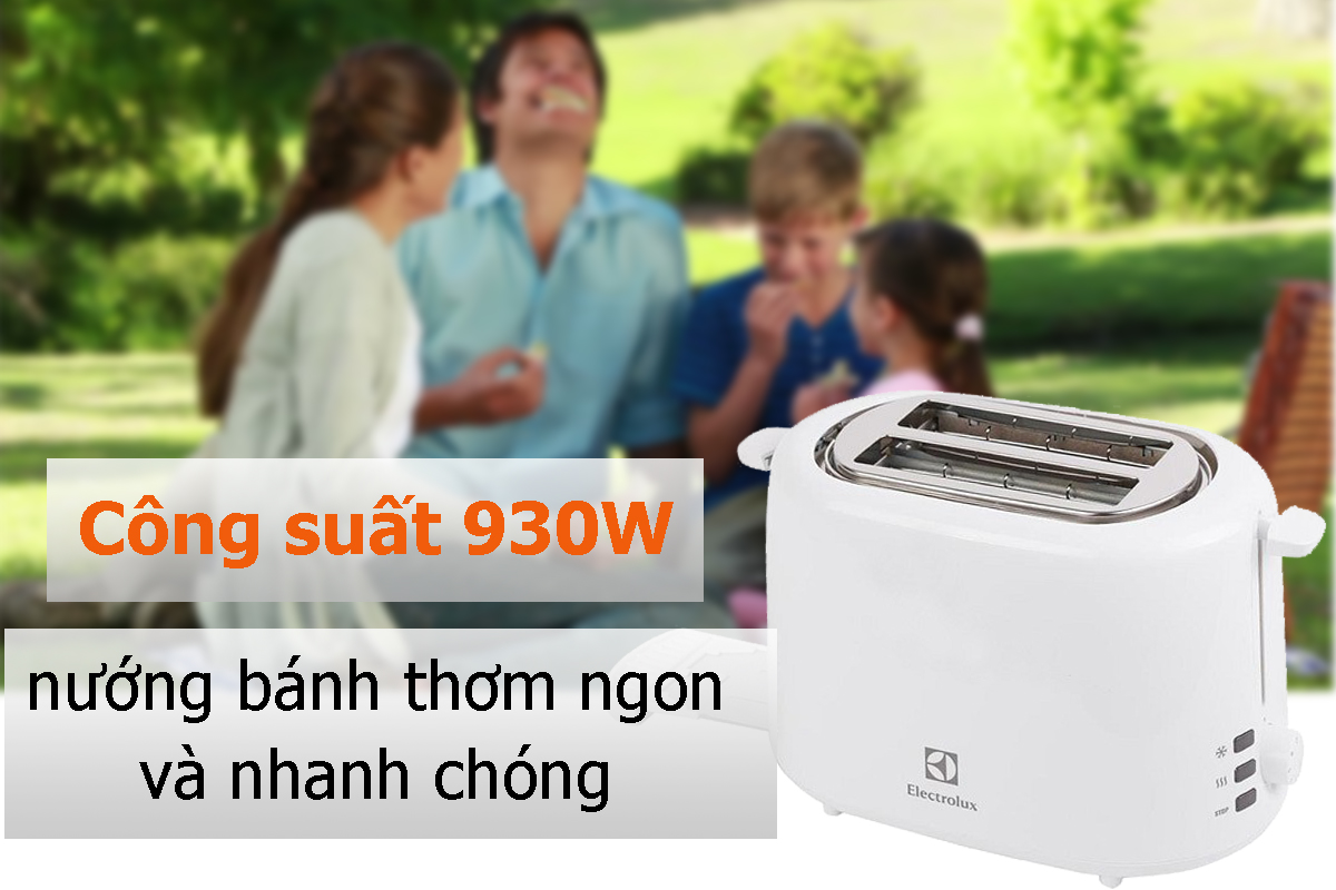 Lò Nướng Bánh Mì Electrolux ETS1303W - Hàng chính hãng