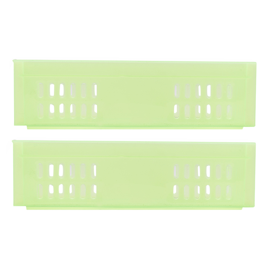 Bộ 2 Rổ Chữ Nhật Trung Nhựa Tự Lập 937 (24cm / Cái) - Nhiều Màu