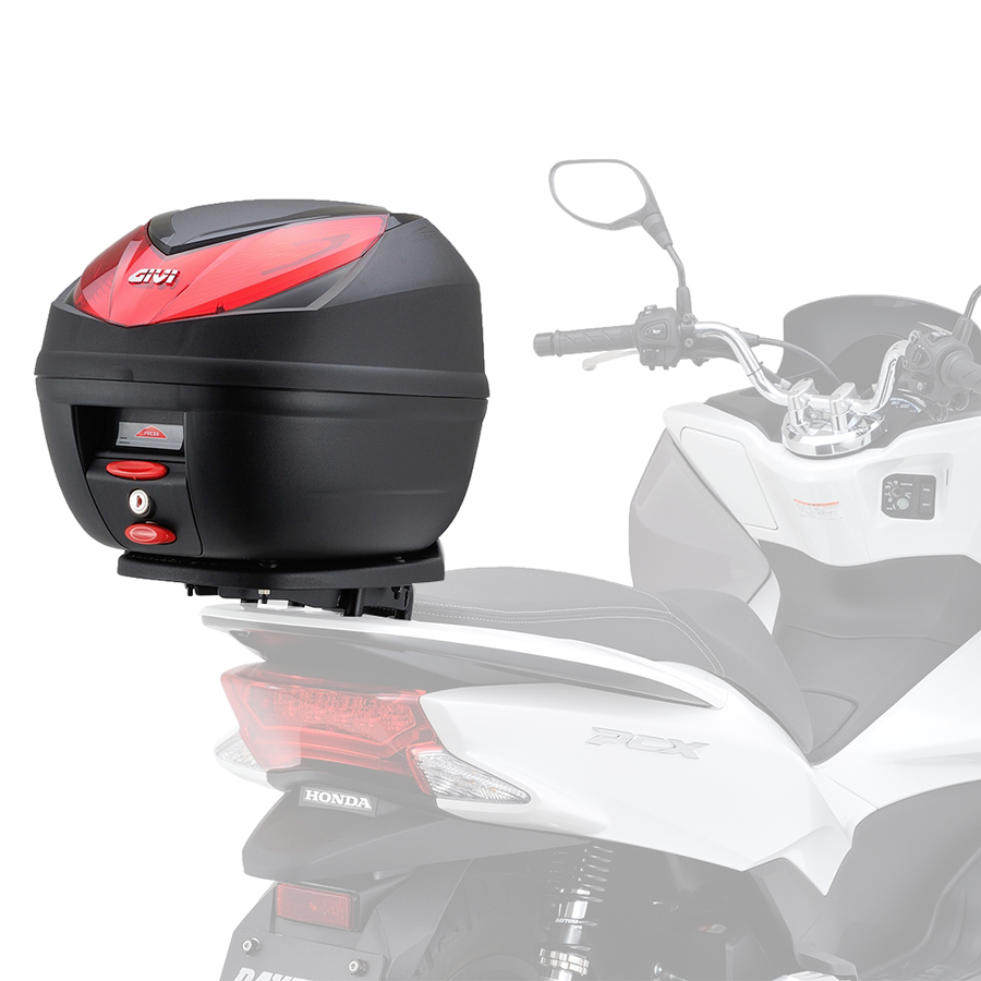 Thùng Givi E250N Wildcat (23L) - Đen + Tặng Đế MP60N