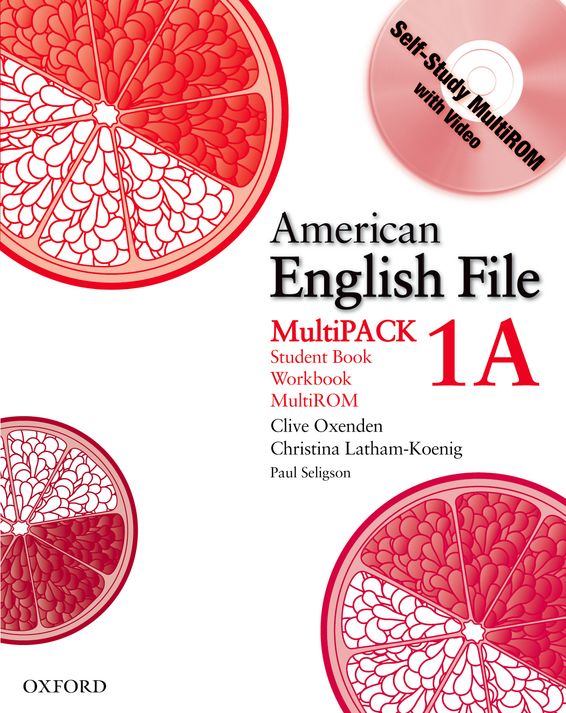 American English File Level 1 Student and Workbook Multipack A