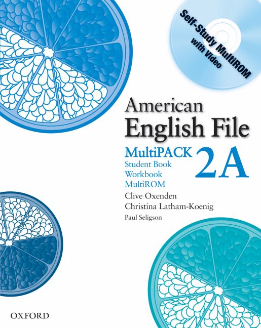 American English File Level 2 Student and Workbook Multipack A