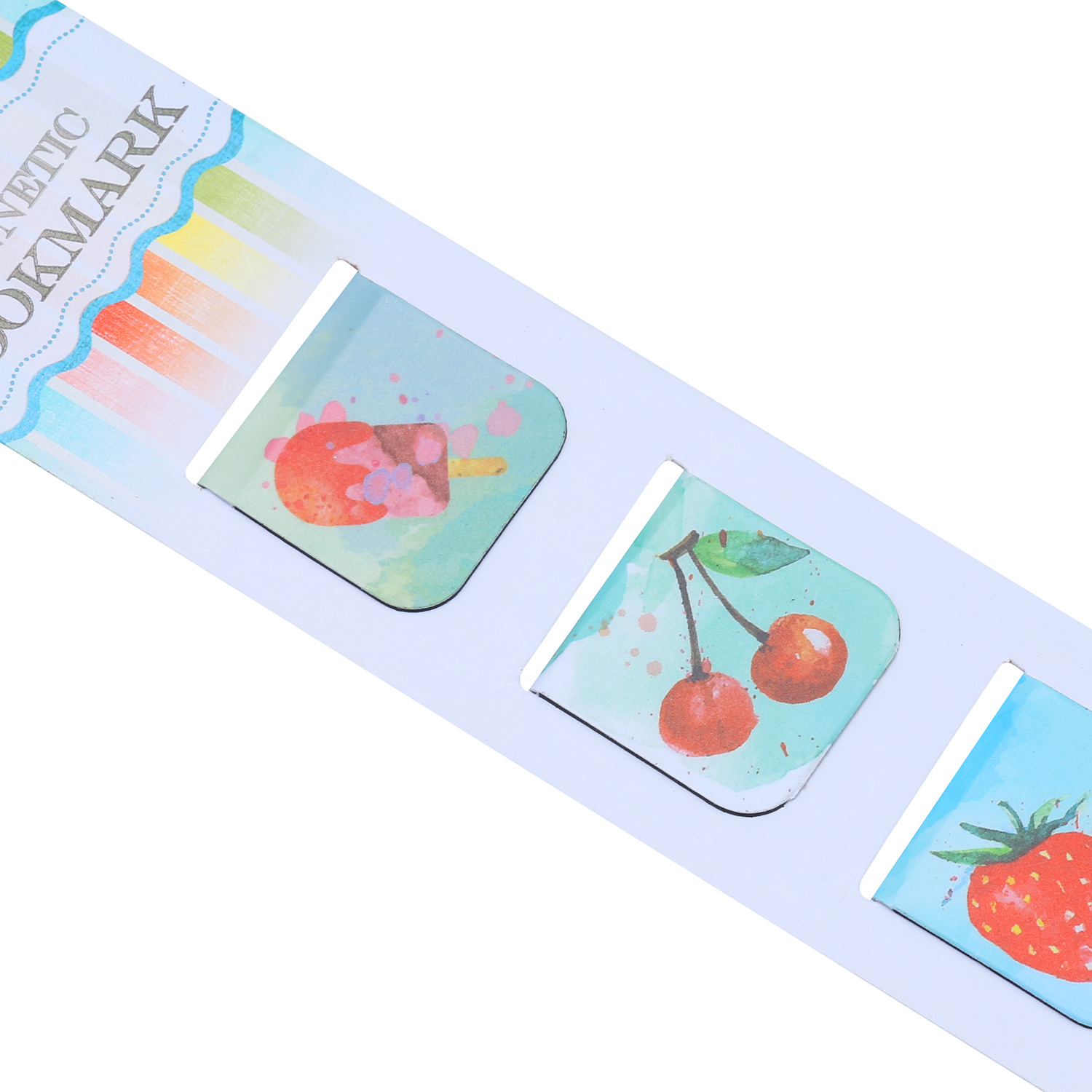 Bộ 3 Bookmark Nam Châm Kính Vạn Hoa - Sweet Summer