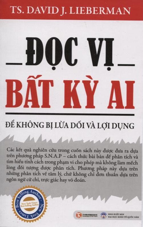 Đọc Vị Bất Kỳ Ai - Để Không Bị Lừa Dối Và Lợi Dụng