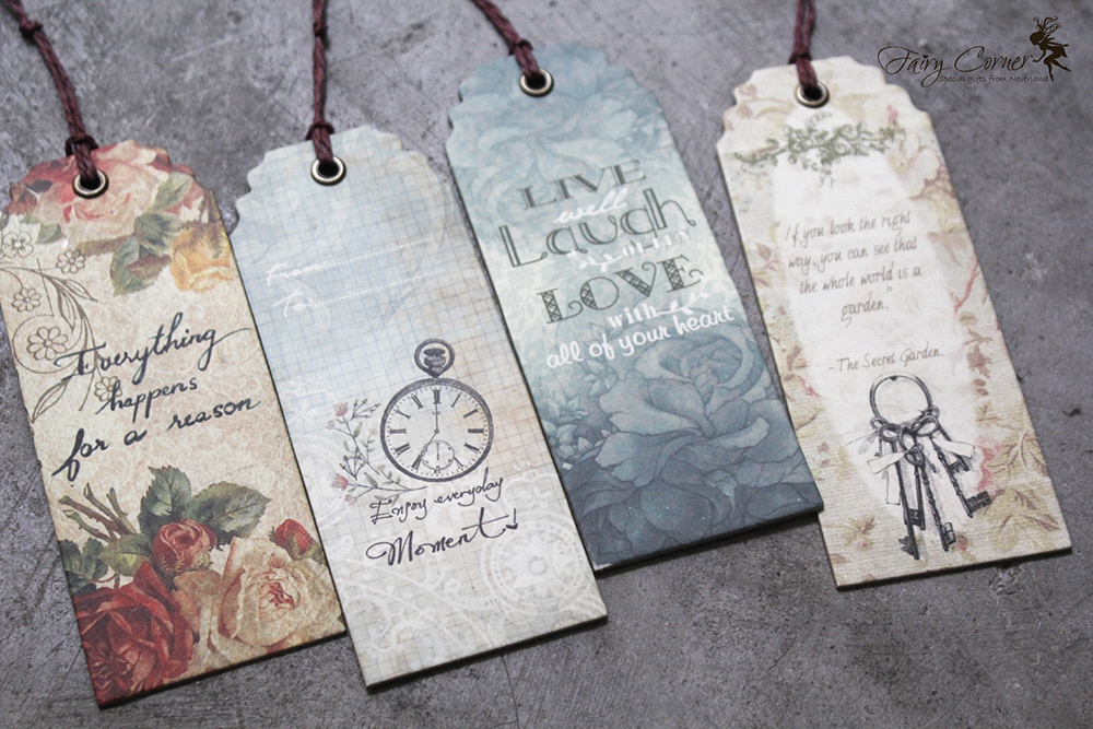 Bộ Bookmark Fairy Corner (4 cái)